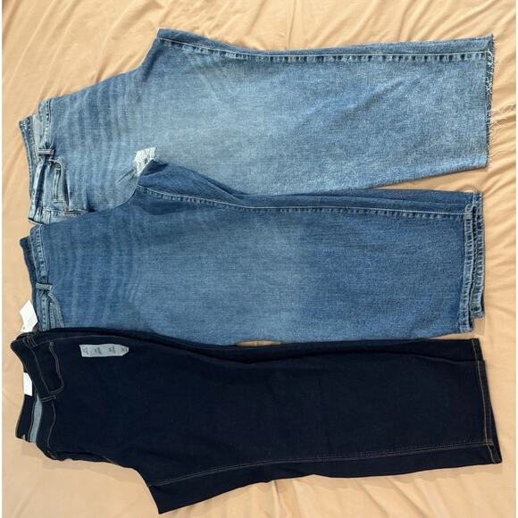 X3 NWT Old Navy Jeans Size 28 Plus Size Denim OG Straight, Curvy OG, Rockstar - Picture 6 of 6